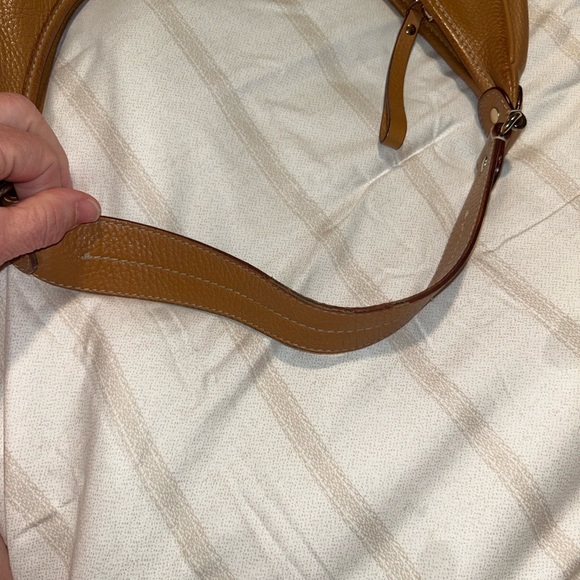 Kate spade vintage Leather Hobo Shoulder Bag in Cognac Brown - Picture 3 of 5